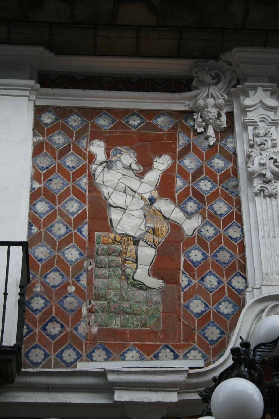 Casas de los muñecos en el centro histórico de la Heroica Puebla de Zaragoza